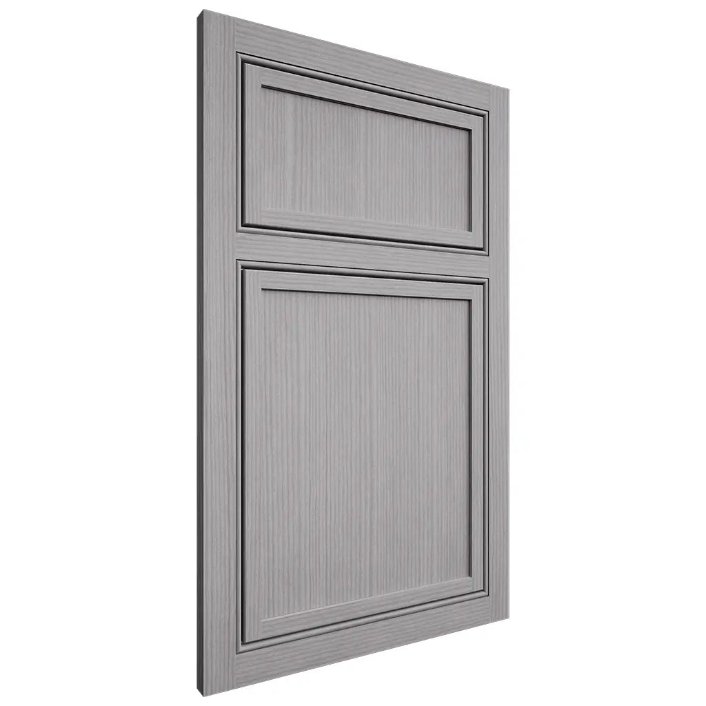 Shiloh Cabinetry Beaded Inset Napa Vertical White Oak Rift Cut Stratus Door