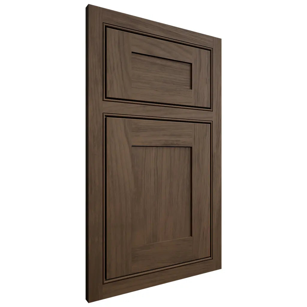 Shiloh Cabinetry Beaded Inset New Haven Alder Plain Cut Caviar Door