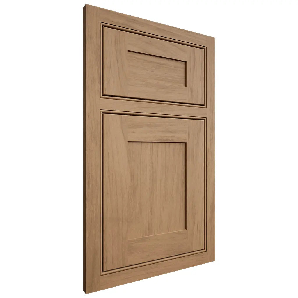 Shiloh Cabinetry Beaded Inset New Haven Alder Plain Cut Dusty Road Door