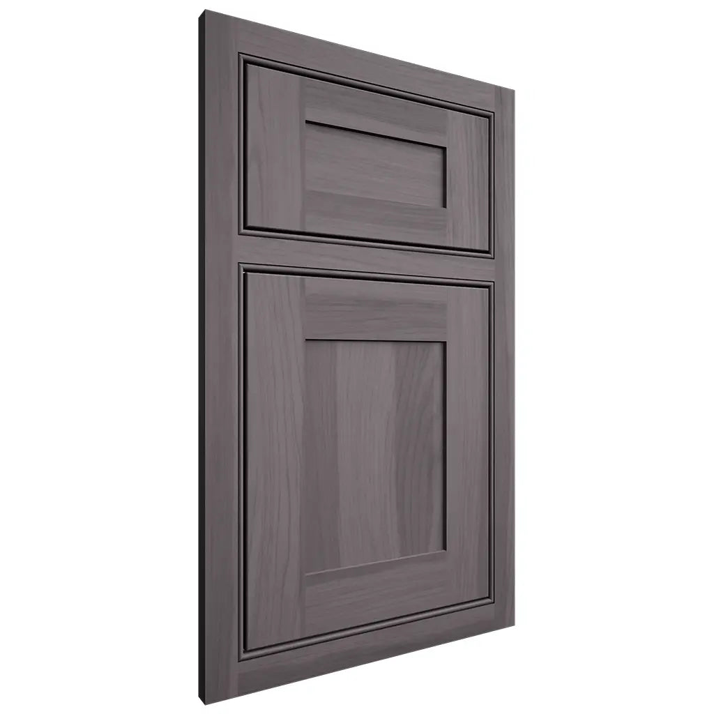 Shiloh Cabinetry Beaded Inset New Haven Hickory Plain Cut Cadet Door