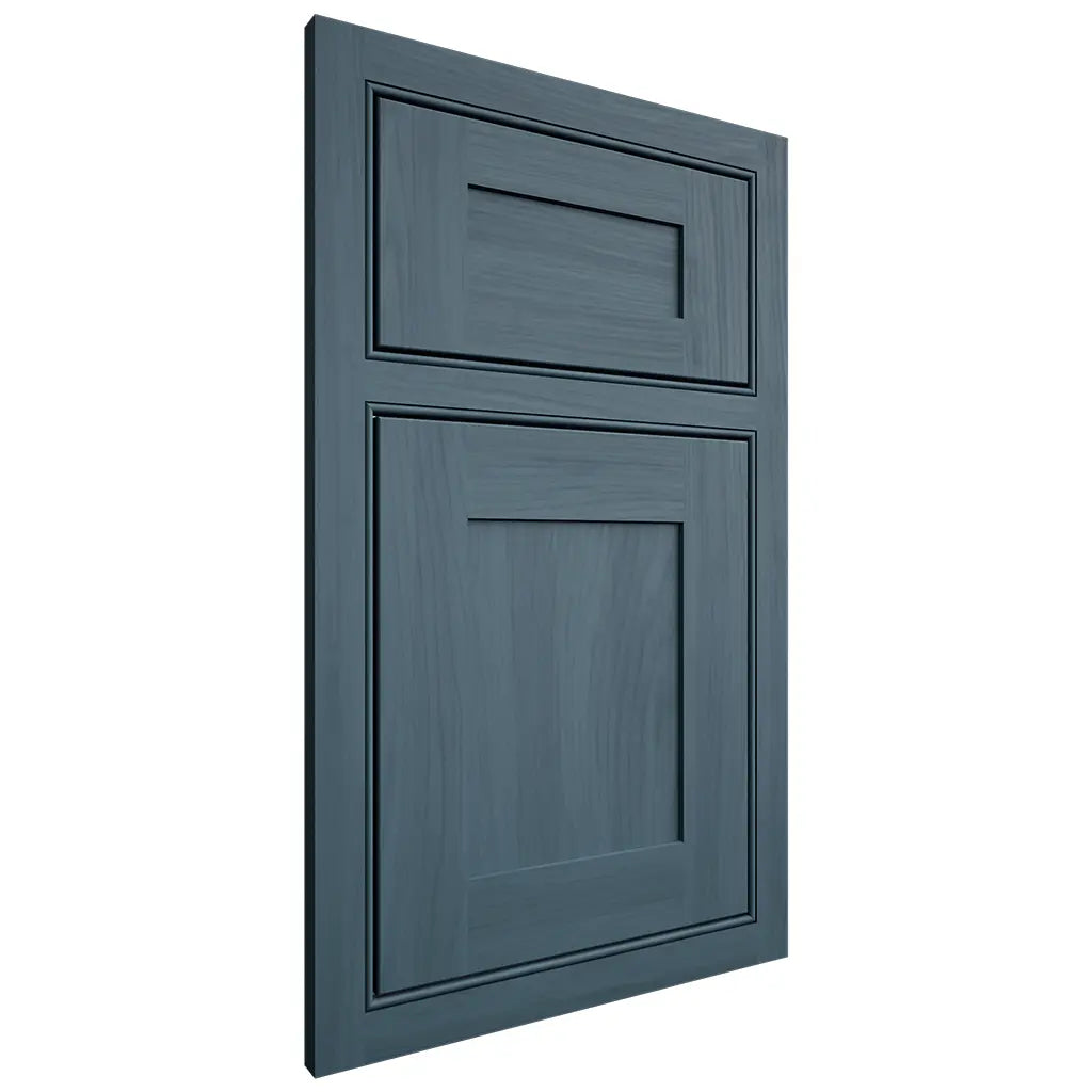 Shiloh Cabinetry Beaded Inset New Haven Hickory Plain Cut Hudson Door
