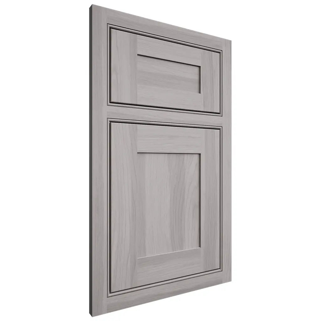 Shiloh Cabinetry Beaded Inset New Haven Hickory Plain Cut Stratus Door
