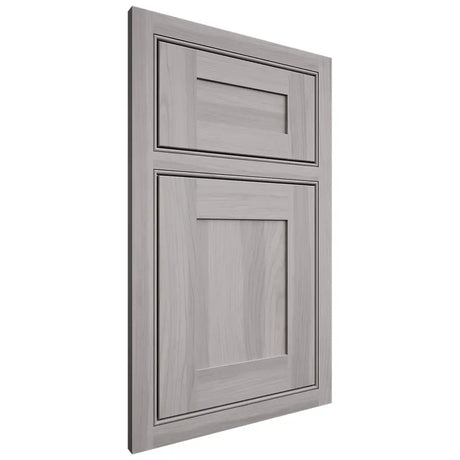 Shiloh Cabinetry Beaded Inset New Haven Hickory Plain Cut Stratus Door