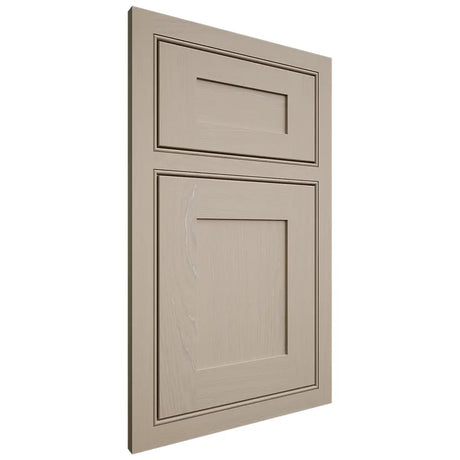 Shiloh Cabinetry Beaded Inset New Haven Maple Plain Cut Pebble Door