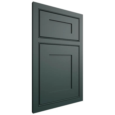 Shiloh Cabinetry Beaded Inset New Haven Paintable Billiard Green Door