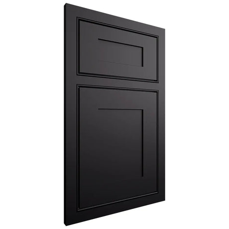 Shiloh Cabinetry Beaded Inset New Haven Paintable Black Door