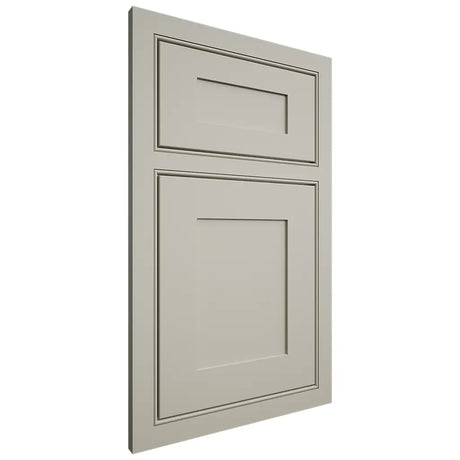 Shiloh Cabinetry Beaded Inset New Haven Paintable Clary Sage Door