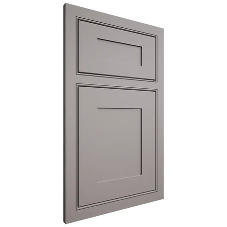 Shiloh Cabinetry Beaded Inset New Haven Paintable Dovetail Gray Door