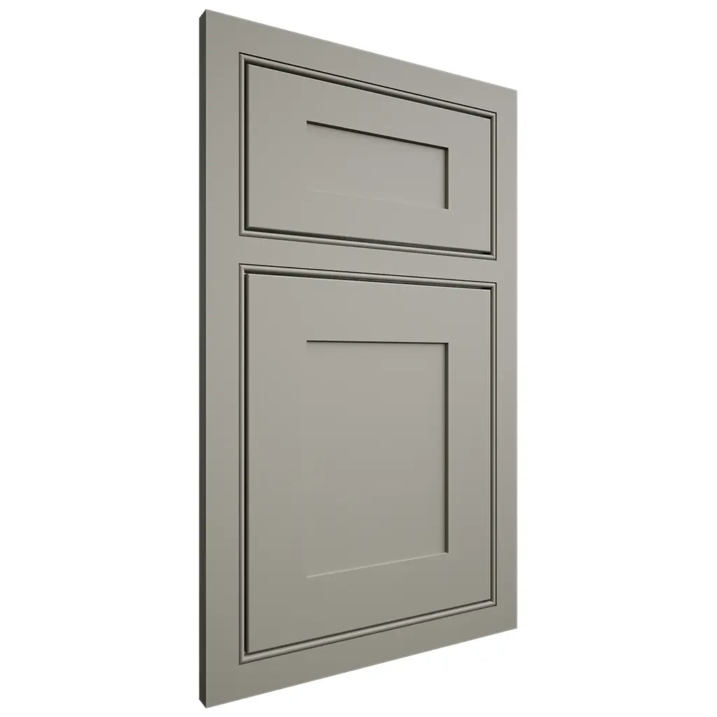 Shiloh Cabinetry Beaded Inset New Haven Paintable Evergreen Fog Door