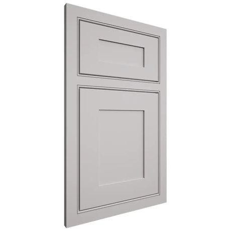 Shiloh Cabinetry Beaded Inset New Haven Paintable Light French Gray Door