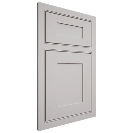 Shiloh Cabinetry Beaded Inset New Haven Paintable Mindful Gray Door