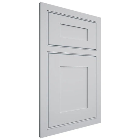 Shiloh Cabinetry Beaded Inset New Haven Paintable Niebla Azul Door