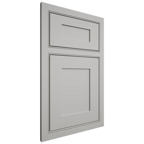 Shiloh Cabinetry Beaded Inset New Haven Paintable Unusual Gray Door