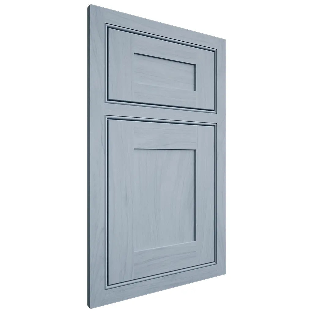 Shiloh Cabinetry Beaded Inset New Haven Poplar Plain Cut Sky Door