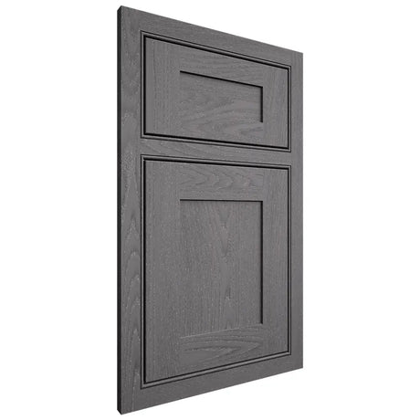 Shiloh Cabinetry Beaded Inset New Haven Red Oak Plain Cut Cadet Door