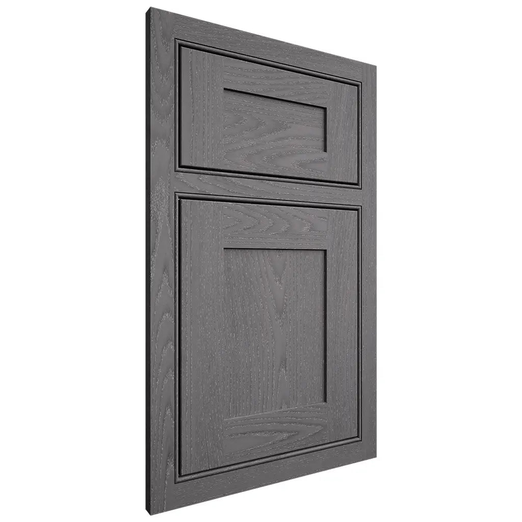Shiloh Cabinetry Beaded Inset New Haven Red Oak Plain Cut Cadet Door