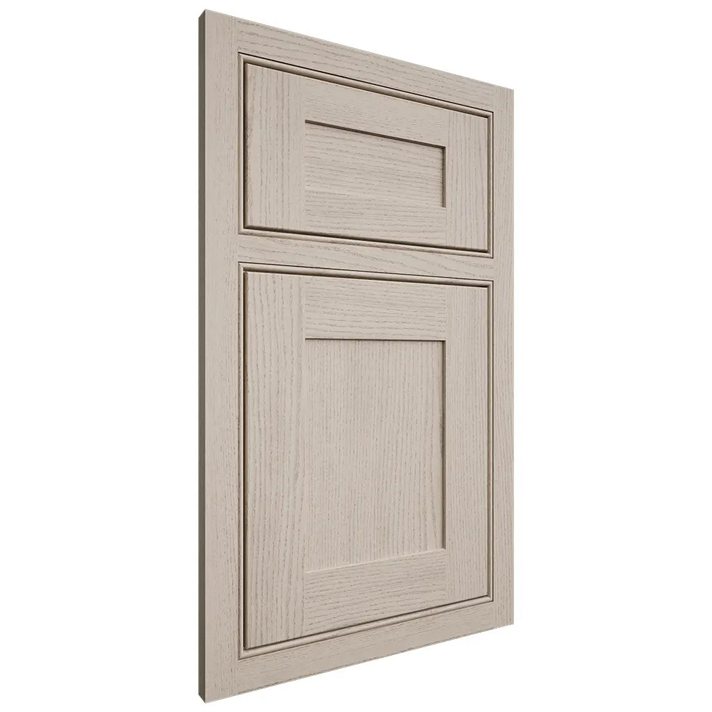 Shiloh Cabinetry Beaded Inset New Haven Walnut Plain Cut Seagull Door