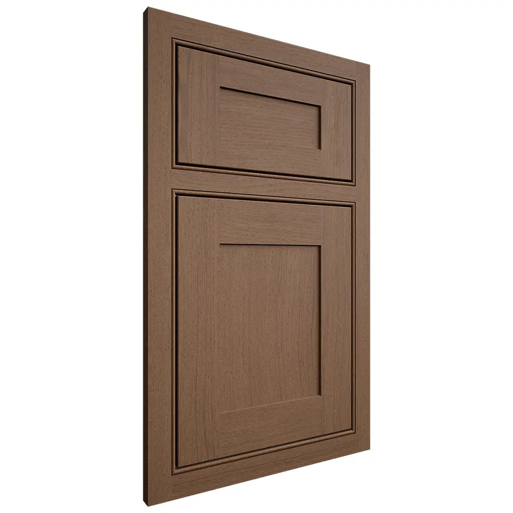 Shiloh Cabinetry Beaded Inset New Haven White Oak Plain Cut Autumn Door