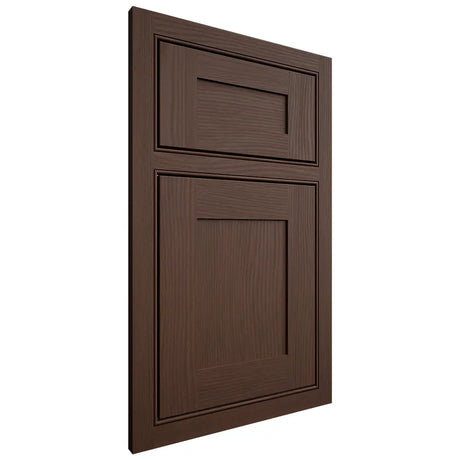 Shiloh Cabinetry Beaded Inset New Haven White Oak Plain Cut Braun Door