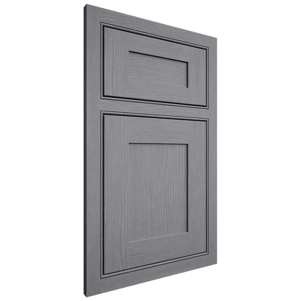 Shiloh Cabinetry Beaded Inset New Haven White Oak Plain Cut Cadet Door