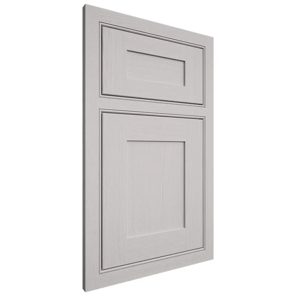Shiloh Cabinetry Beaded Inset New Haven White Oak Plain Cut Cotton Door