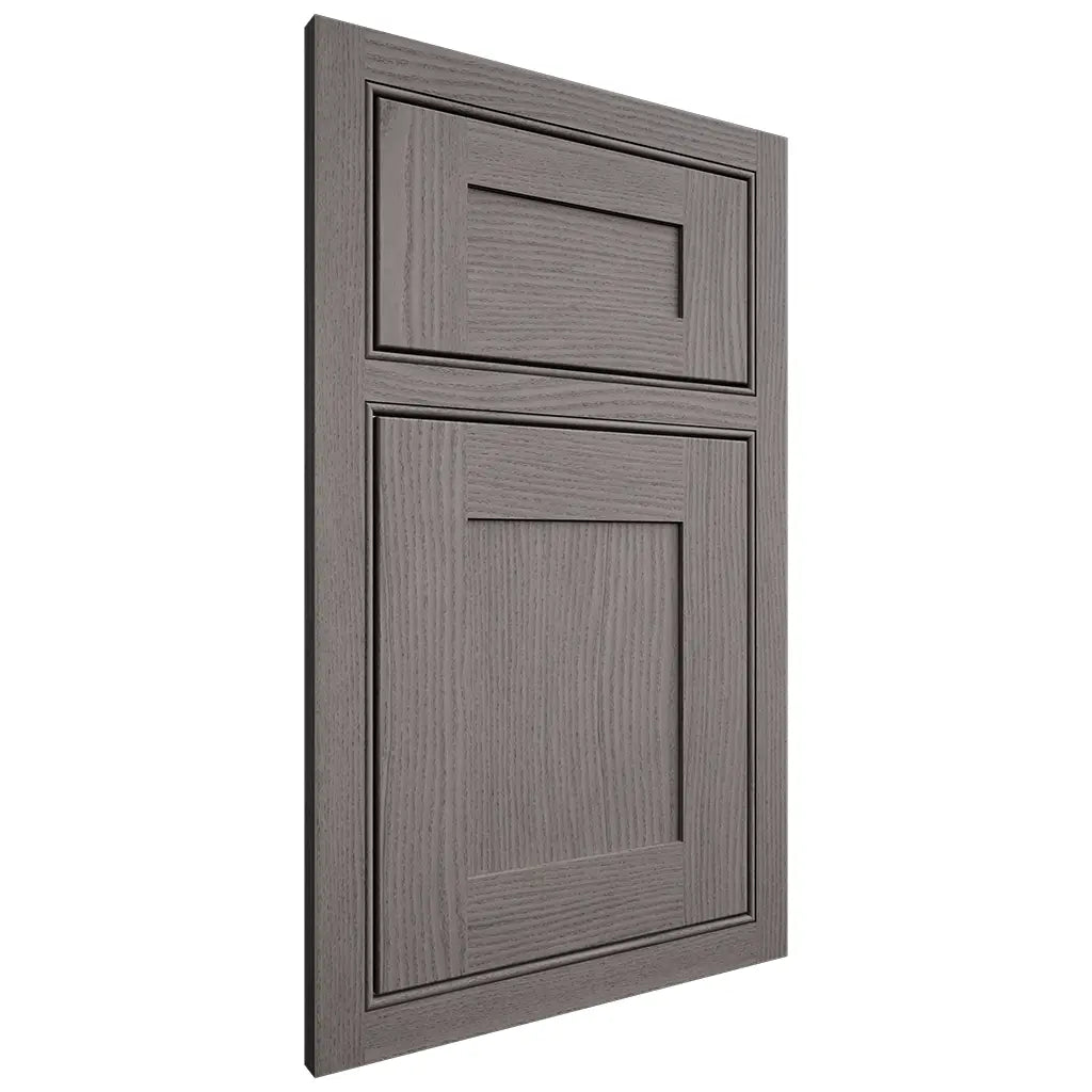 Shiloh Cabinetry Beaded Inset New Haven White Oak Plain Cut Flagstone Door