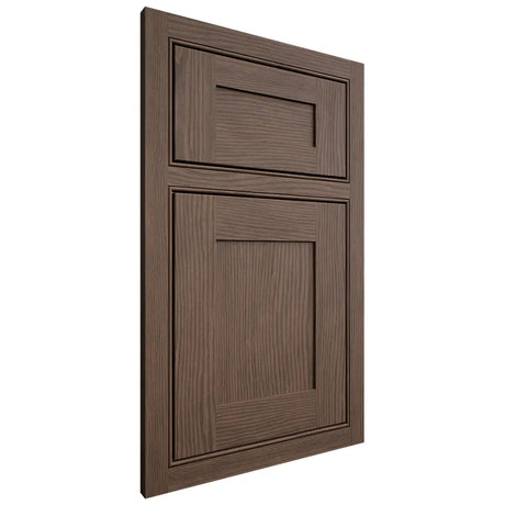 Shiloh Cabinetry Beaded Inset New Haven White Oak Plain Cut Mineral Door