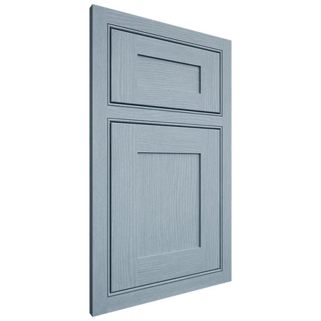 Shiloh Cabinetry Beaded Inset New Haven White Oak Plain Cut Sky Door