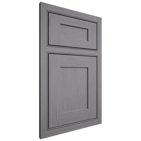 Shiloh Cabinetry Beaded Inset New Haven White Oak Plain Cut Sterling Door