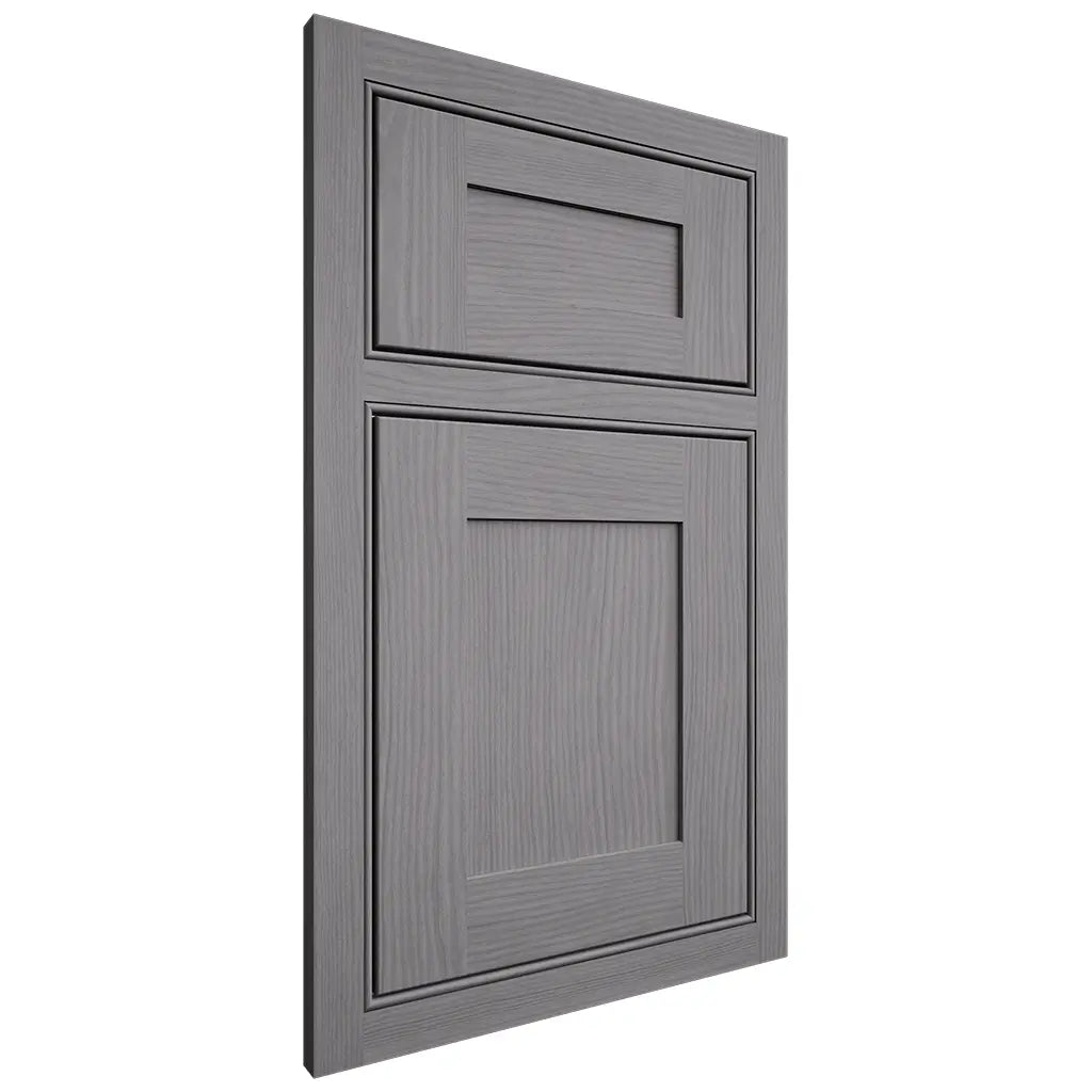 Shiloh Cabinetry Beaded Inset New Haven White Oak Plain Cut Sterling Door