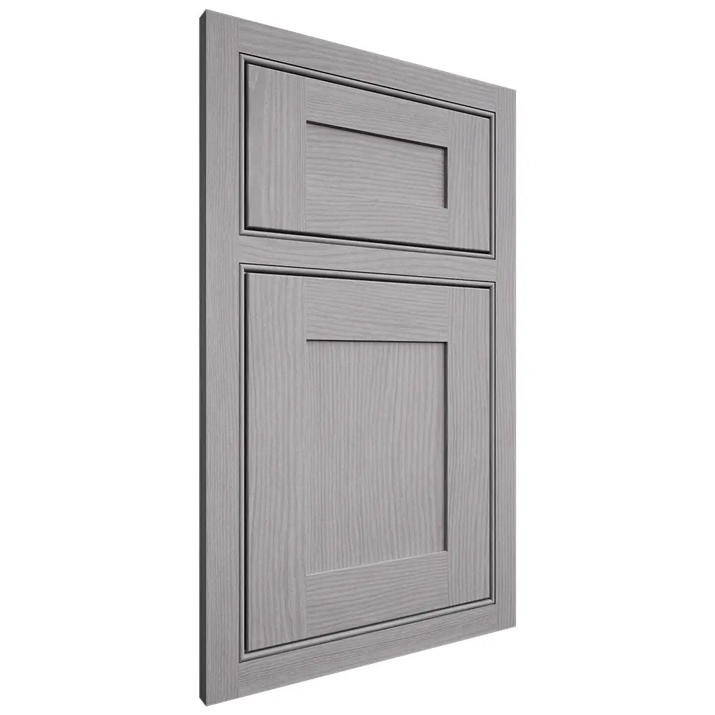 Shiloh Cabinetry Beaded Inset New Haven White Oak Plain Cut Stratus Door