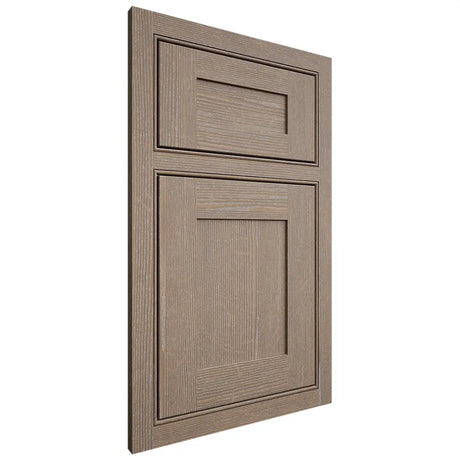 Shiloh Cabinetry Beaded Inset New Haven White Oak Quarter Sawn Almond Door