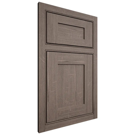Shiloh Cabinetry Beaded Inset New Haven White Oak Quarter Sawn Clay Door