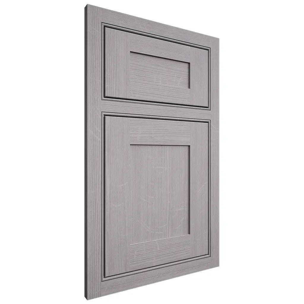Shiloh Cabinetry Beaded Inset New Haven White Oak Quarter Sawn Stratus Door
