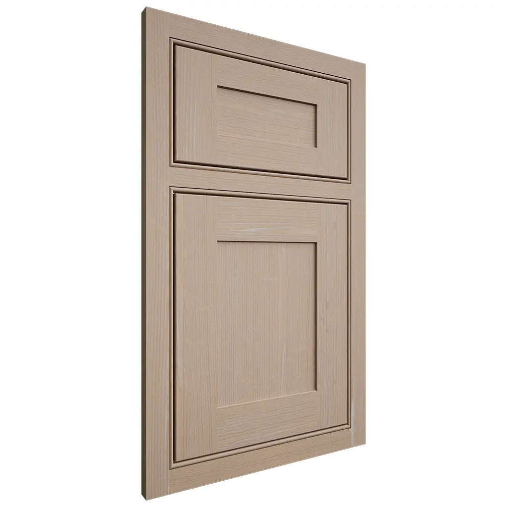 Shiloh Cabinetry Beaded Inset New Haven White Oak Quarter Sawn Straw Door