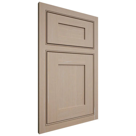 Shiloh Cabinetry Beaded Inset New Haven White Oak Quarter Sawn Straw Door