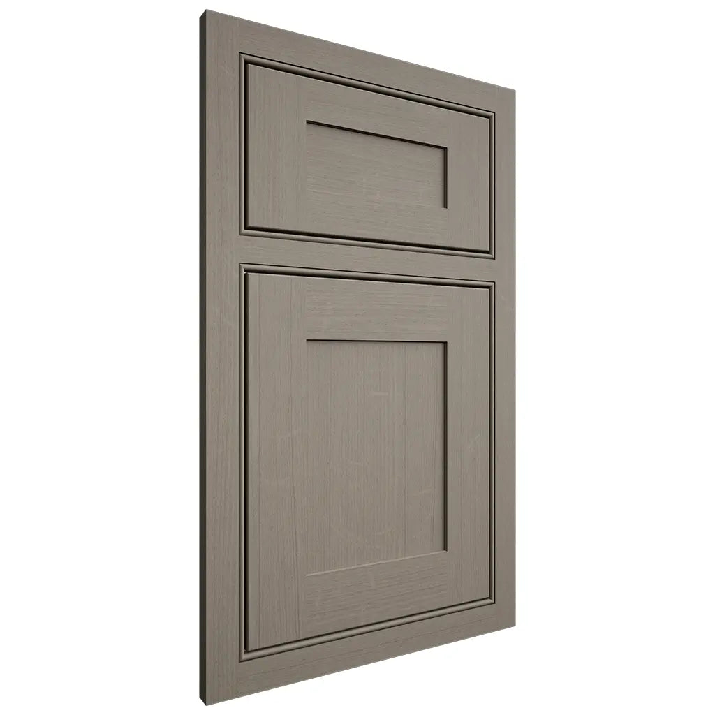 Shiloh Cabinetry Beaded Inset New Haven White Oak Quarter Sawn Thyme Door