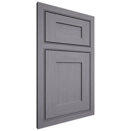 Shiloh Cabinetry Beaded Inset New Haven White Oak Rift Cut Cadet Door