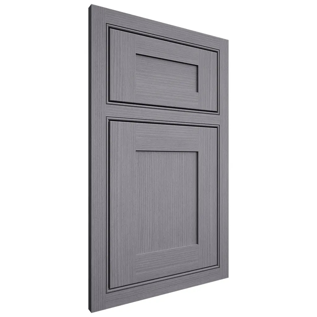 Shiloh Cabinetry Beaded Inset New Haven White Oak Rift Cut Cadet Door
