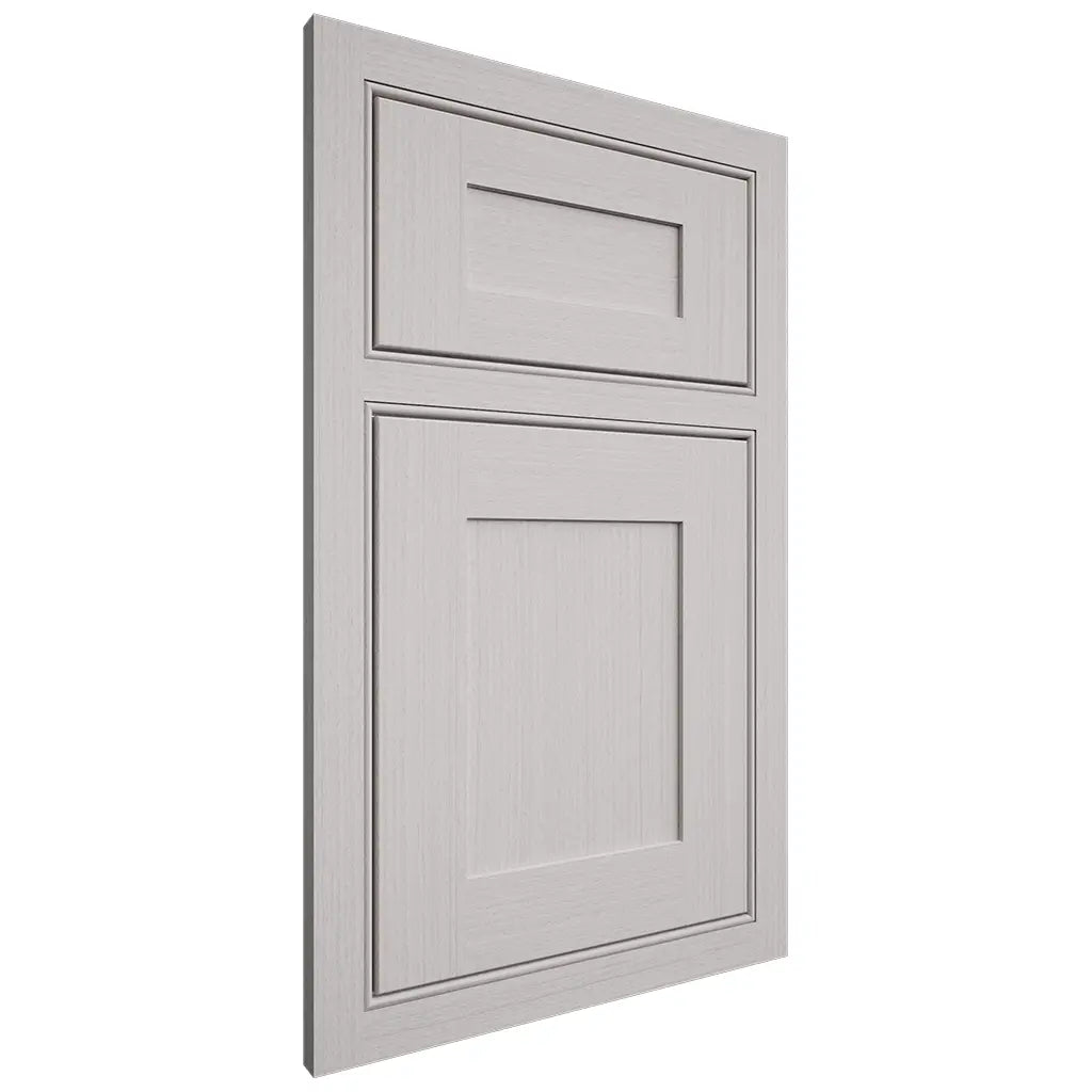 Shiloh Cabinetry Beaded Inset New Haven White Oak Rift Cut Cotton Door