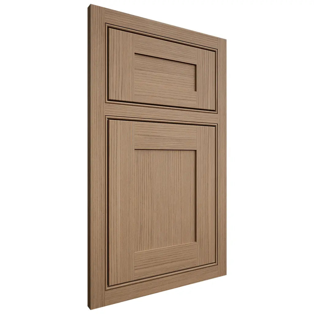 Shiloh Cabinetry Beaded Inset New Haven White Oak Rift Cut Natural Door