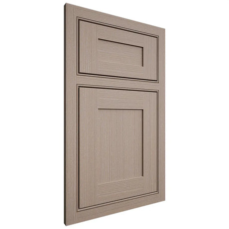 Shiloh Cabinetry Beaded Inset New Haven White Oak Rift Cut Whitewash Door