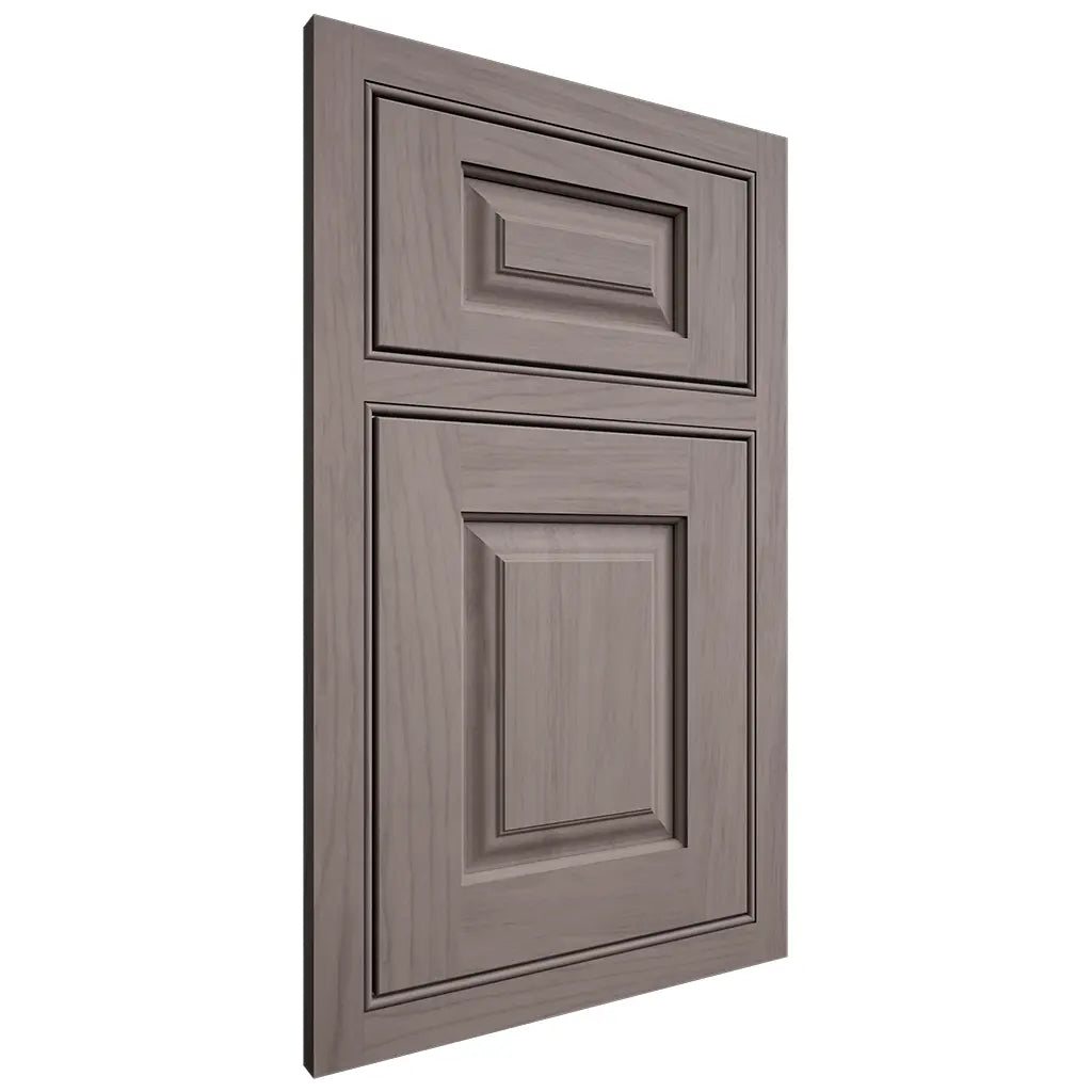 Shiloh Cabinetry Beaded Inset Oxford Alder Plain Cut Stonehenge Door