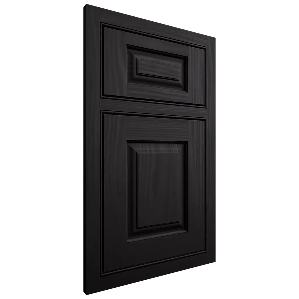 Shiloh Cabinetry Beaded Inset Oxford Cherry Plain Cut Espresso Door