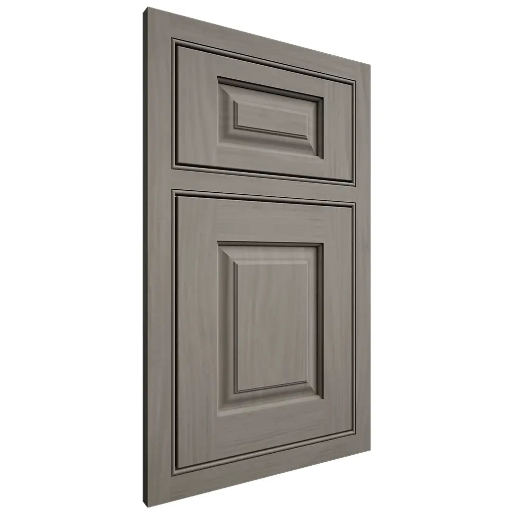 Shiloh Cabinetry Beaded Inset Oxford Cherry Plain Cut Thyme Door