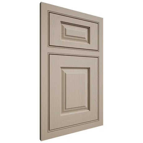 Shiloh Cabinetry Beaded Inset Oxford Maple Plain Cut Pebble Door