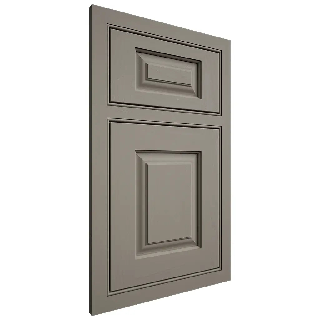 Shiloh Cabinetry Beaded Inset Oxford Maple Plain Cut Thyme Door
