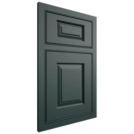 Shiloh Cabinetry Beaded Inset Oxford Paintable Billiard Green Door