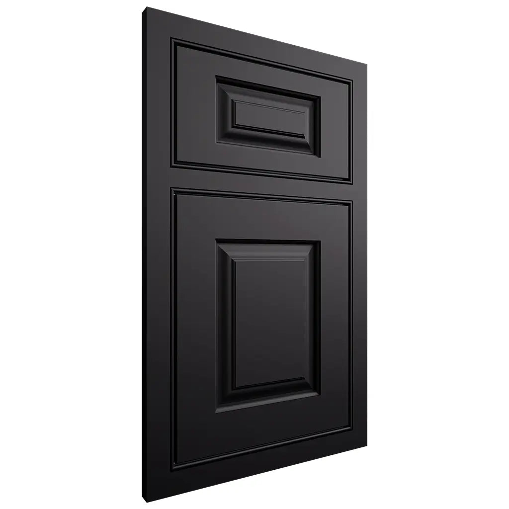 Shiloh Cabinetry Beaded Inset Oxford Paintable Black Door