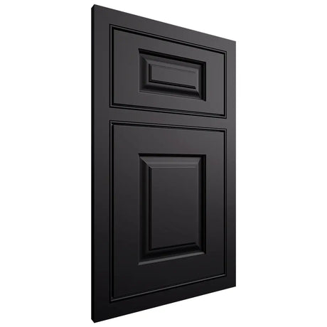 Shiloh Cabinetry Beaded Inset Oxford Paintable Black Door